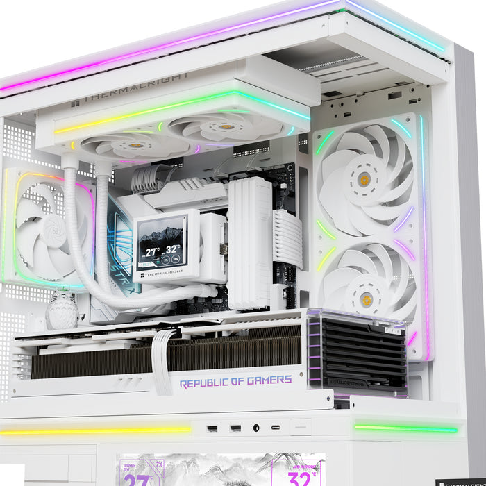 Thermalright TL-UB24RW White A-RGB Reverse 240mm PWM Fan Unit