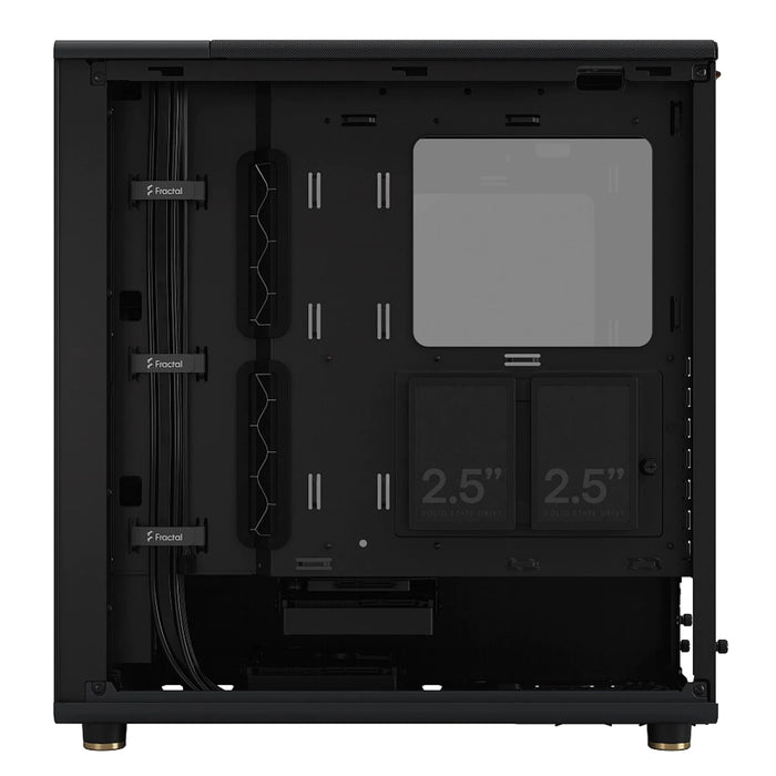 Fractal Design North Charcoal Black TG Dark ATX Case Fractal Design North Charcoal Black TG Dark ATX Case