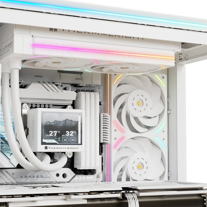 Thermalright TL-UB24RW White A-RGB Reverse 240mm PWM Fan Unit