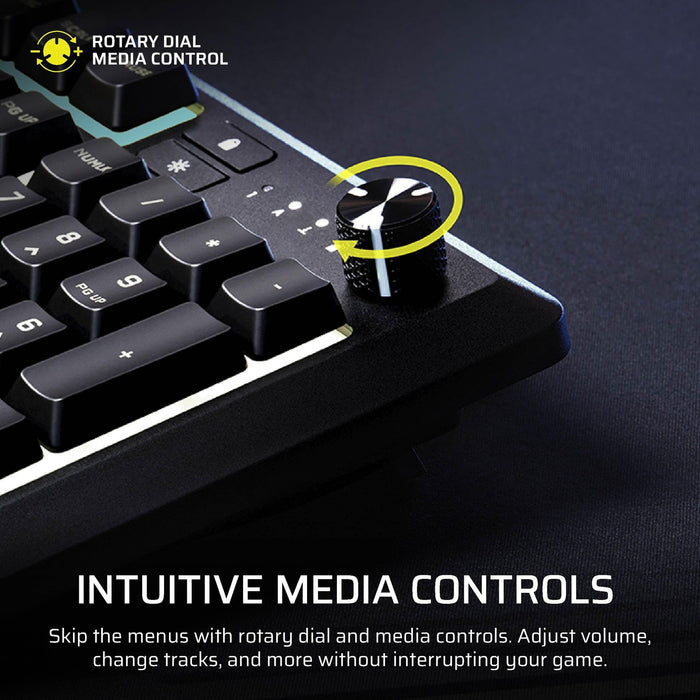 Corsair Skiff 100 Plus RGB Wired Gaming Keyboard