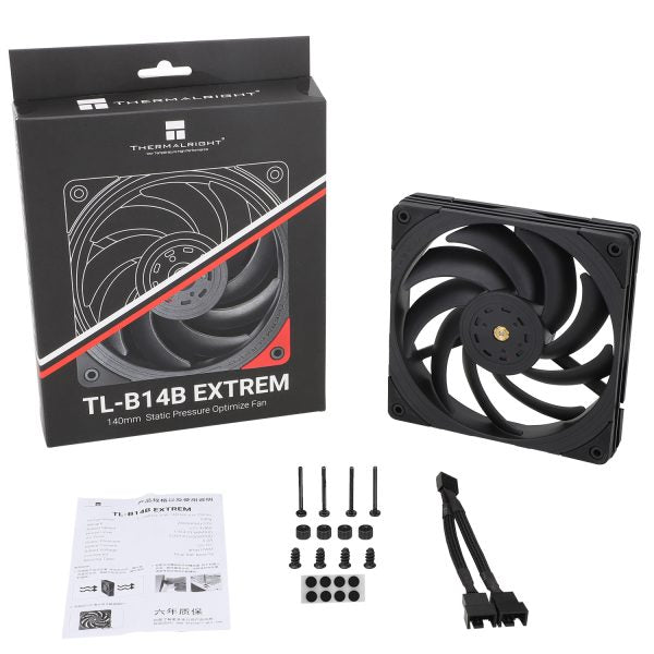 Thermalright TL-B14B Extrem 140mm PWM Black Fan