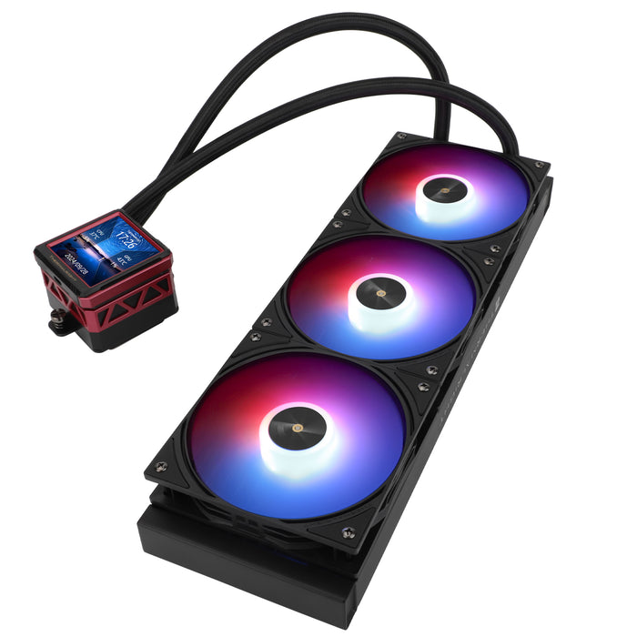 Thermalright Frozen Warframe 360 ULTRA Black ARGB LCD AIO Liquid Cooler