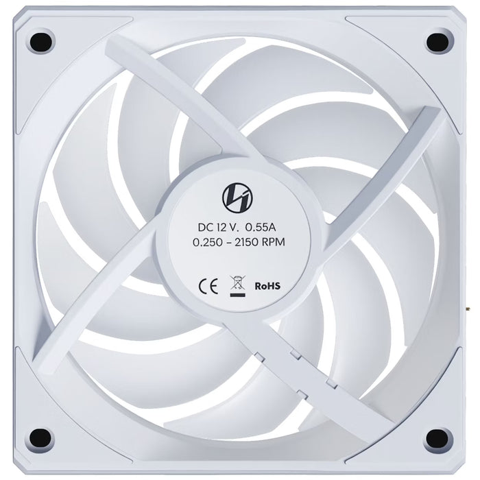 Lian-Li UNI FAN CL120 Wireless Reverse ARGB White 120mm Fan