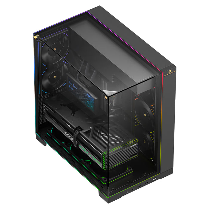 Thermalright TL-A70 ARGB Black Dual Chamber ATX Case