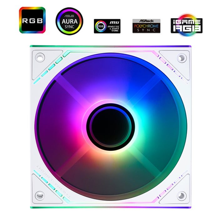 Thermalright TL-M12RW-S Black A-RGB Reverse 120mm PWM Fan