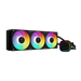 GAMDIAS AURA GL360 V2 Black 360mm ARGB AIO Liquid Cooler
