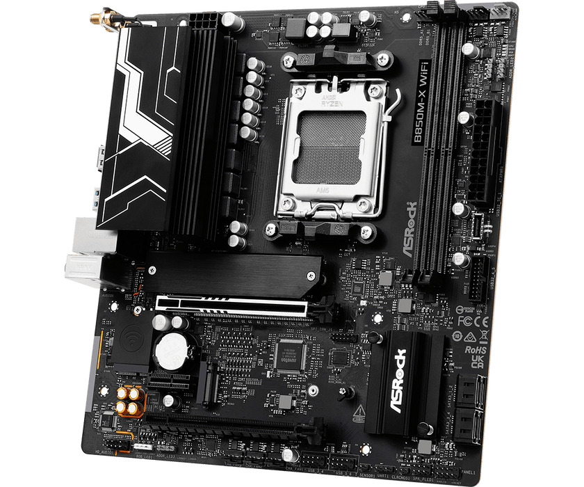ASRock B850M-X WiFi R2.0 Micro-ATX AM5 Motherboard