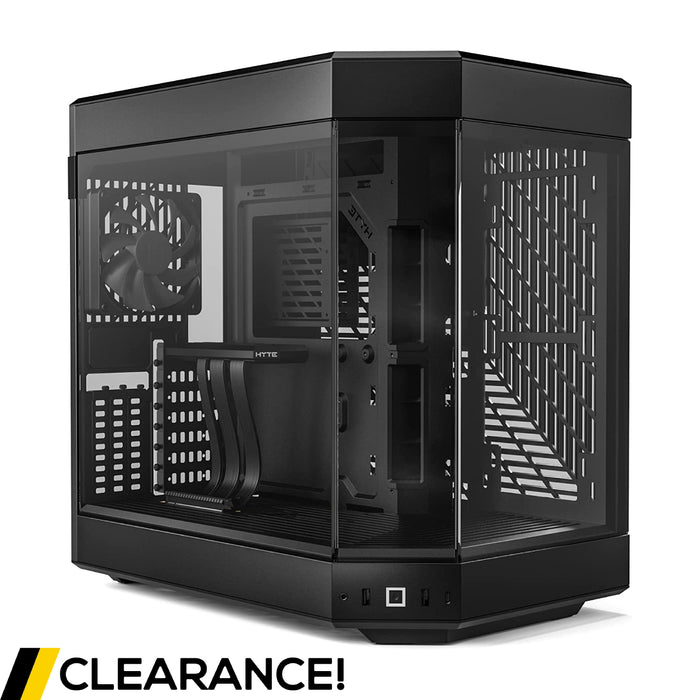 HYTE Y60 Dual Chamber ATX PC Case Black - Grade A