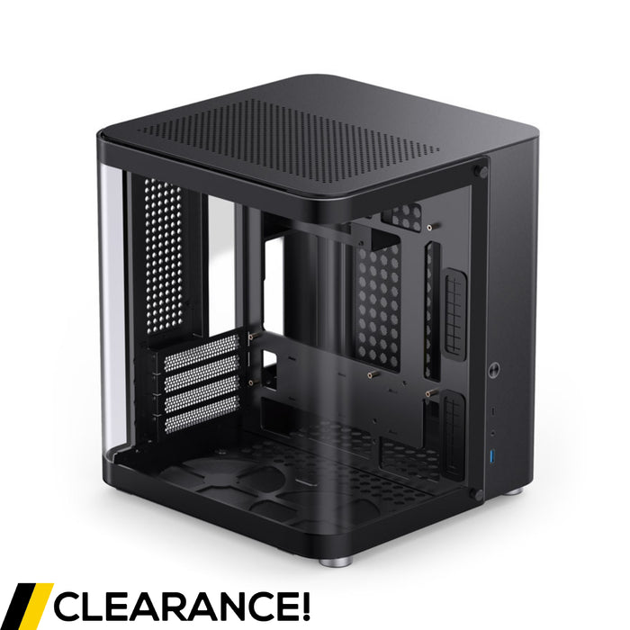 Jonsbo TK-1 2.0 Black Micro-ATX Glass Case - Grade A