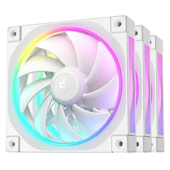 Deepcool FL12 White ARGB 120mm PWM Triple Pack