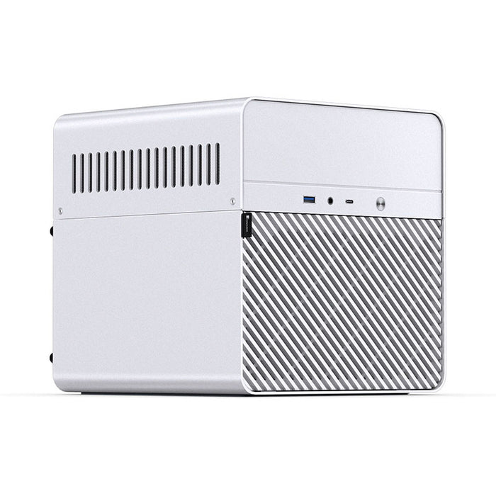 Jonsbo N2 White Aluminium NAS Mini-ITX PC Case