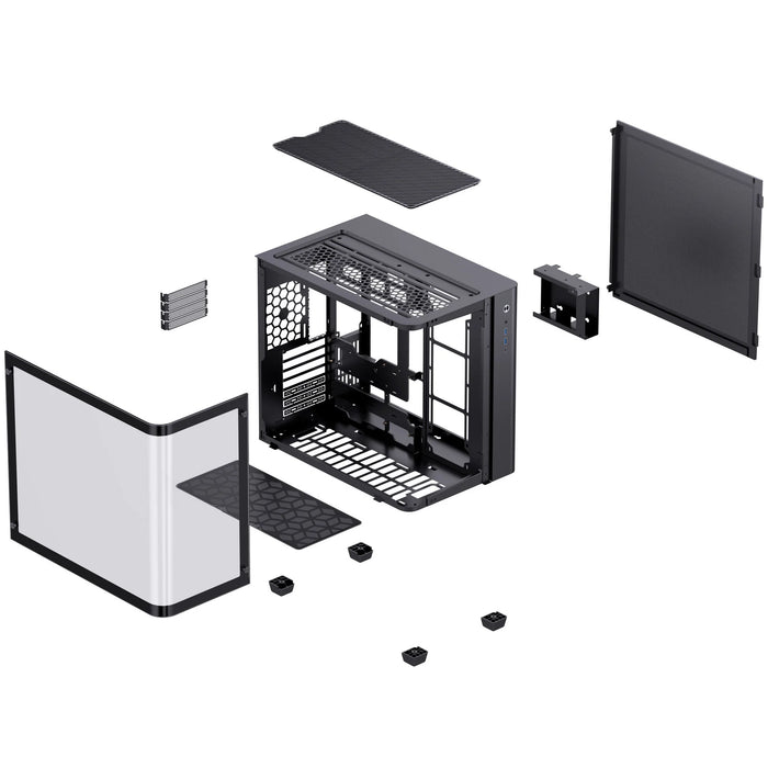 Jonsbo TK-3 Black ATX Glass Case