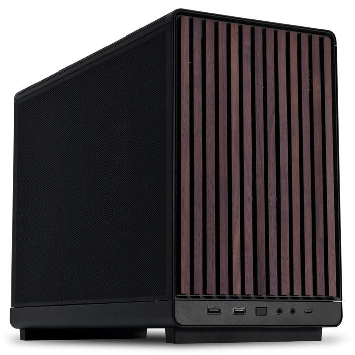 Lian Li Dan Cases A3-mATX Wood Micro ATX Case Black