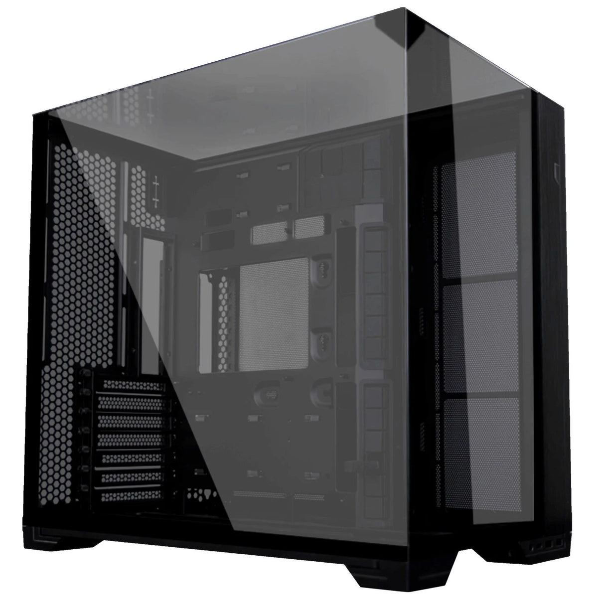 Lian Li O11 Vision Compact Glass Black ATX Case — Computer Orbit