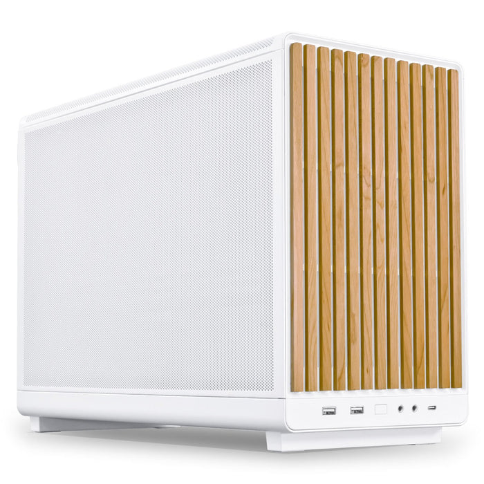 Lian Li Dan Cases A3-mATX Wood Micro ATX Case White