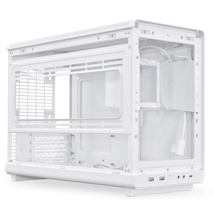 Lian Li Dan Cases A3-mATX Wood Micro ATX Case White