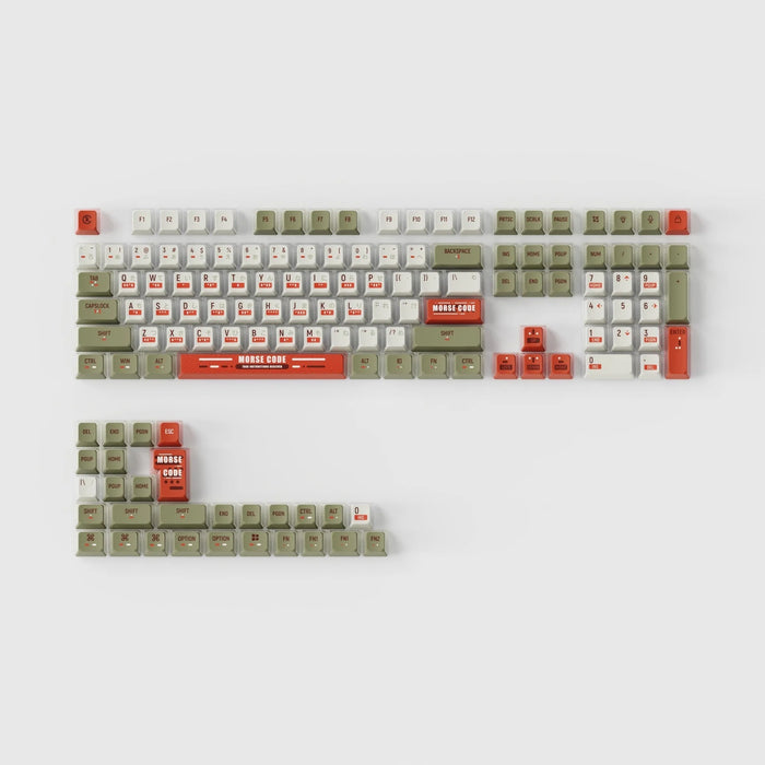 Keychron Morse Code OEM Dye-Sub PBT Keycap Set