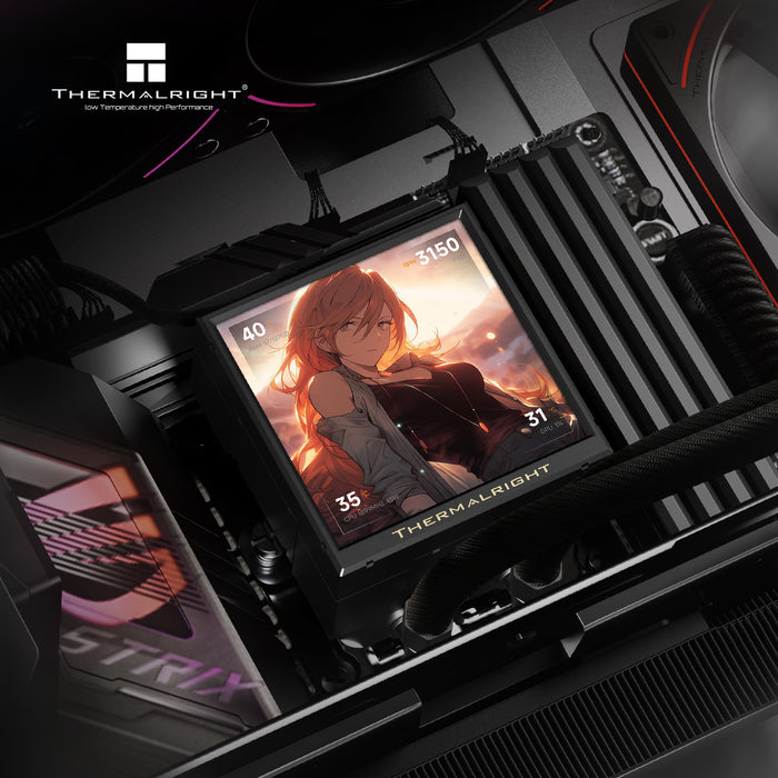Thermalright Peerless Vision 360 UB ARGB Black LCD AIO Liquid Cooler