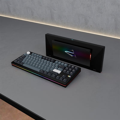 Wuque Studio x Whatever Studio Paper80 Aluminium TKL ANSI/ISO Keyboard Barebones Kit