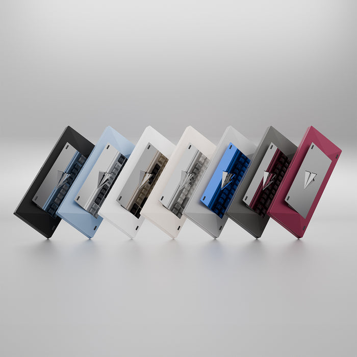 Wuque Studio x Whatever Studio Paper80 Aluminium TKL Keyboard Barebones Kit