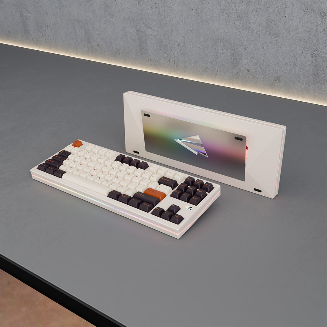 Wuque Studio x Whatever Studio Paper80 Aluminium TKL ANSI/ISO Keyboard ...