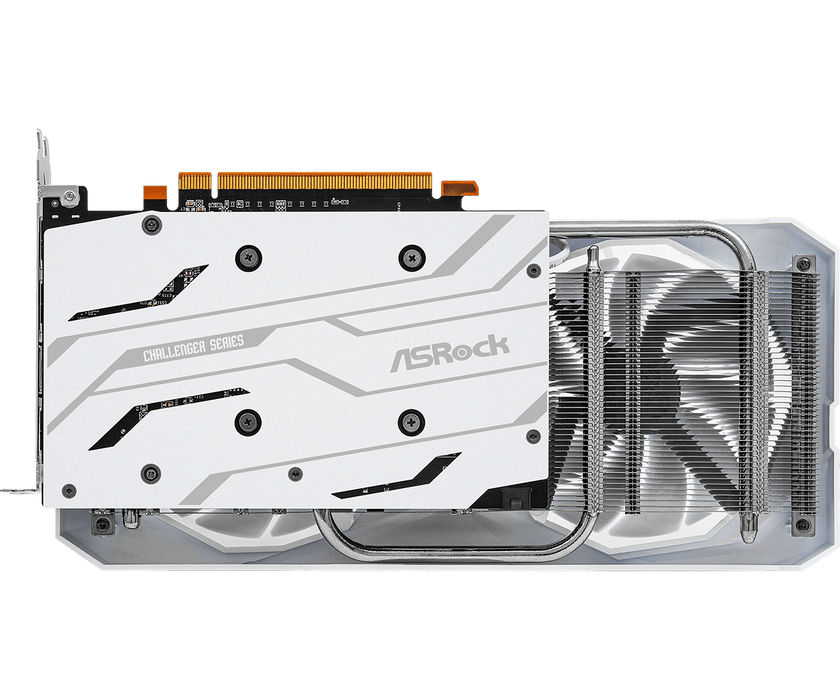 8GB ASRock RX 6600 Challenger White Graphics Card — Computer 8GB ASRock RX 6600 Challenger White Graphics Card — Computer