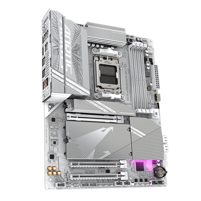 Gigabyte X870 Aorus Elite WIFI7 ICE ATX AM5 Motherboard