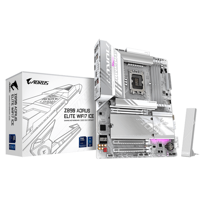 Gigabyte Z890 Aorus Elite WIFI7 ICE ATX LGA 1851 Motherboard