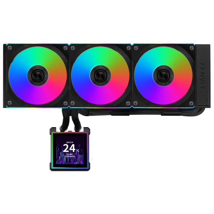 Lian Li HydroShift II LCD-S 360CL Black All In One CPU Cooler