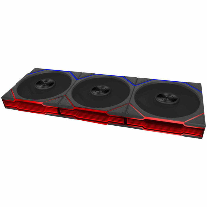 Lian Li UNI FAN TL FLEX 120mm Triple Fan Pack with Controller - Black