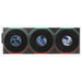 Lian Li UNI FAN TL LCD FLEX 120mm Triple Fan Pack - Black
