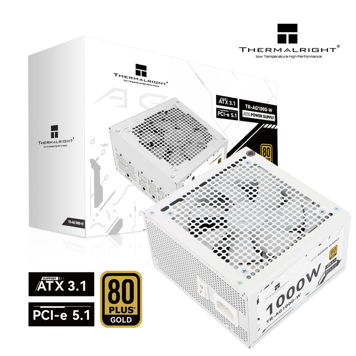 1000W Thermalright AG-1000-W ATX 3.1 Gold Modular PSU