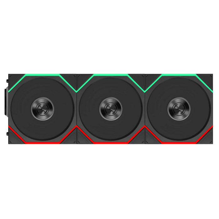 Lian Li UNI FAN TL FLEX 120mm Triple Fan Pack with Controller - Black