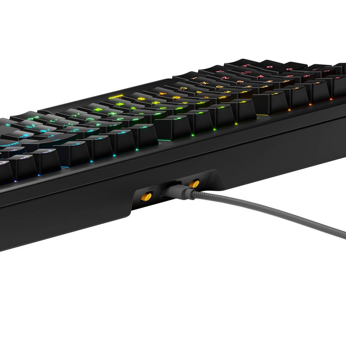 Glorious GMMK 3 HE 100% Prebuilt Wired Gaming Keyboard Fox HE Switches Black - UK Layout
