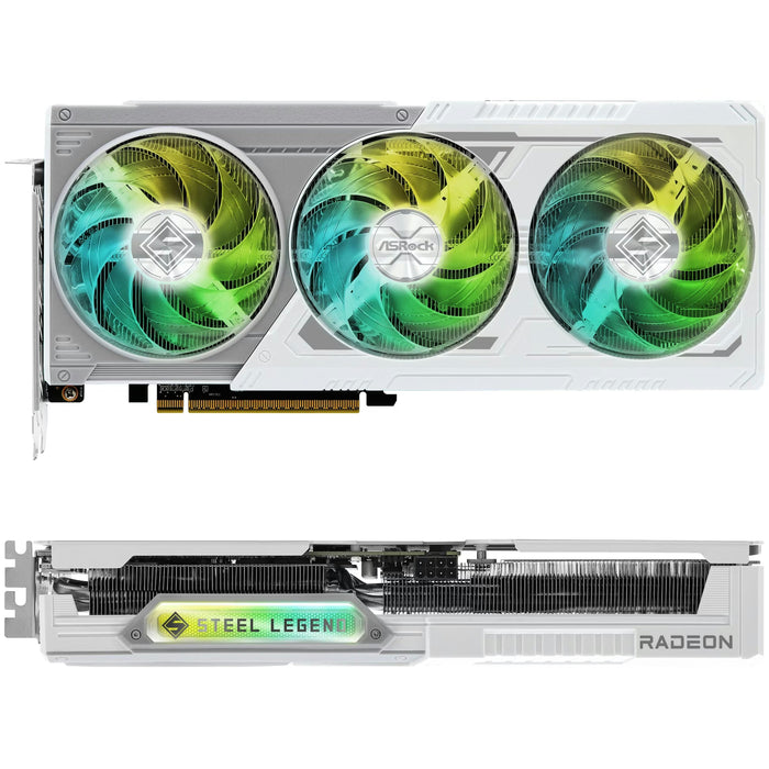 ASRock RX 9060 XT Steel Legend 16GB Graphics Card