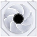 Lian Li UNI FAN SLINF FLEX Reverse 120mm Triple Fan Pack with Controller - White