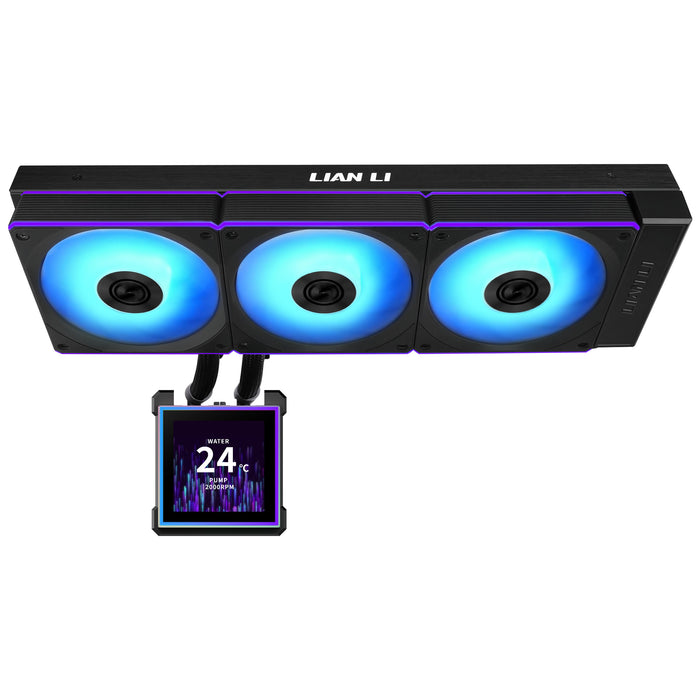 Lian Li HydroShift II LCD-S 360CL Black All In One CPU Cooler