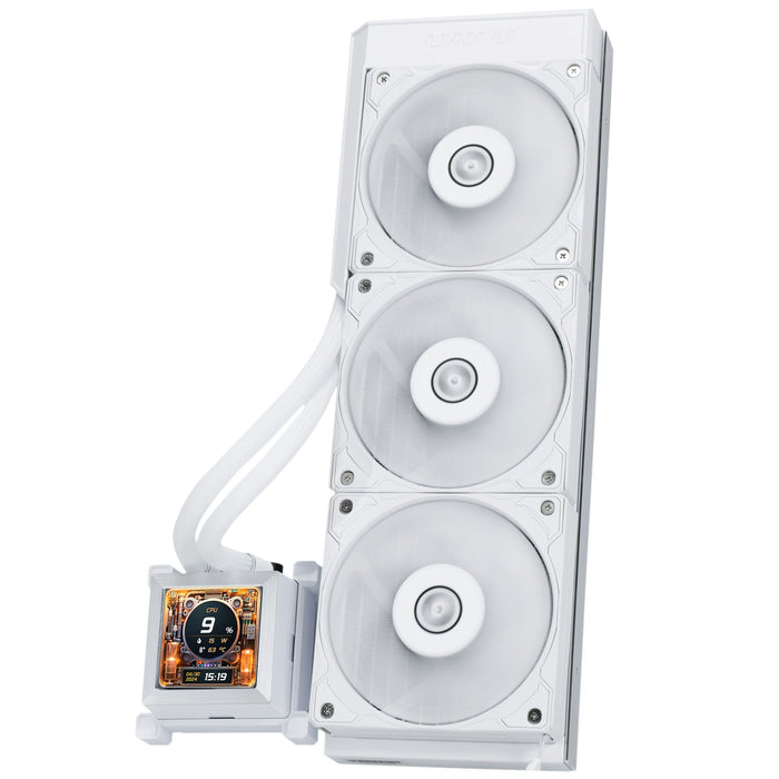 Lian Li HydroShift LCD 360S White 360mm AIO Liquid Cooler