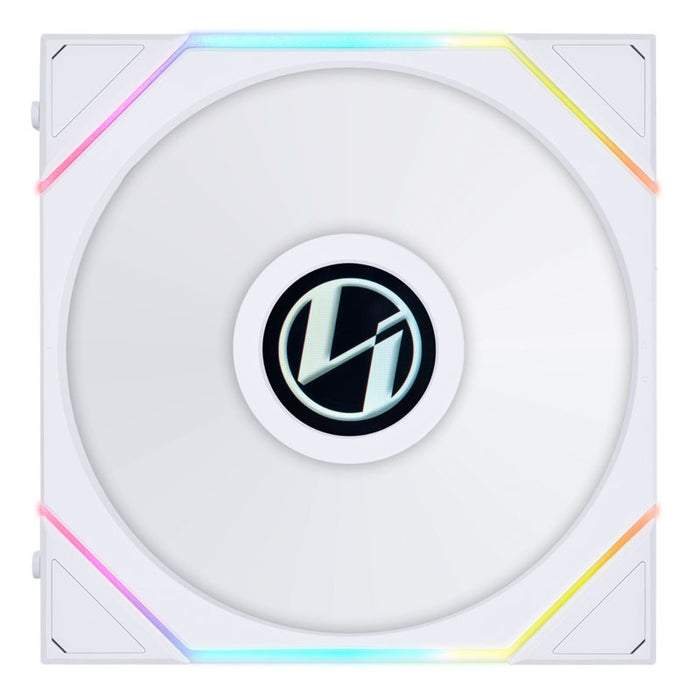 Lian-Li UNI FAN TL140 LCD Reverse Flow A-RGB White 140mm Fan