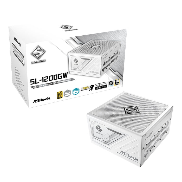 1200W ASRock Steel Legend ATX 3.1 Gold Fully Modular PSU