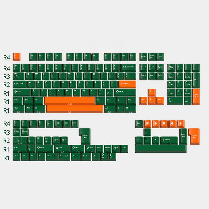 DaYe Nuke Data Cherry Profile Doubleshot ABS Keycaps