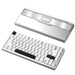 WOBKEY PMOKEY Wave 75 CNC Aluminium Tri-Mode Mechanical Keyboard - Pro ANSI - Silver (PW75Sil)