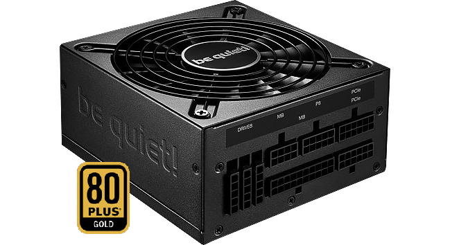 600W Be Quiet! 600W SFX-L Gold Fully Modular PSU