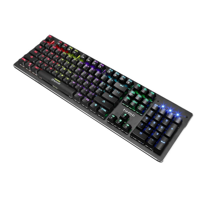 MARVO SCORPION KG909-UK RGB MECHANICAL BLUE SWITCH KEYBOARD