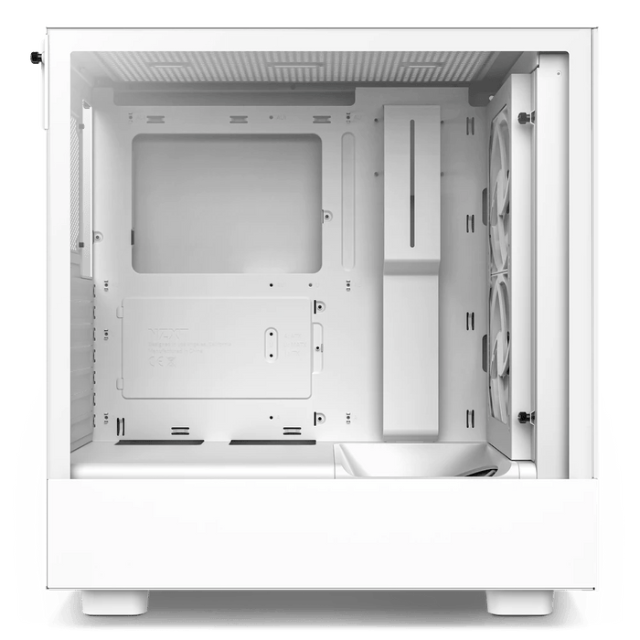 NZXT H5 Elite RGB White ATX Mid Tower PC Case