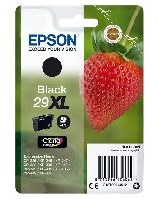 EPSON 29XL BLACK INK CARTRIDGE