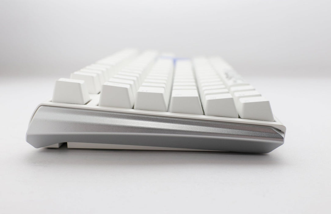Ducky One 3 TKL Pure White UK ISO RGB Cherry MX Blue