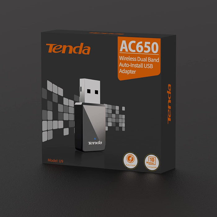 TENDA U9 AC650 W/L DUAL BAND USB