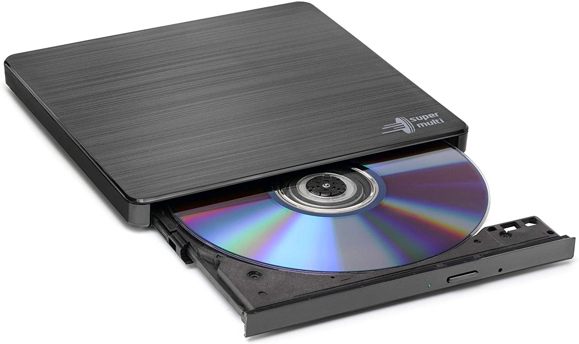 Hitachi-LG GP60NB60 8x DVD-RW USB 2.0 Black Slim External Optical Drive
