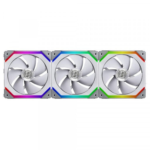 Lian-Li UNI FAN SL120 Addressable RGB White 120mm Triple Pack